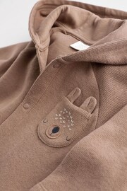 Brown Bear Cosy Baby Jersey Jacket (0mths-2yrs) - Image 4 of 7