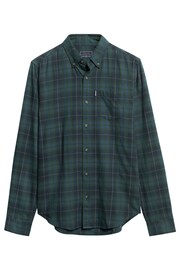 Superdry Green Vintage Check Shirt - Image 4 of 6