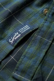 Superdry Green Vintage Check Shirt - Image 6 of 6