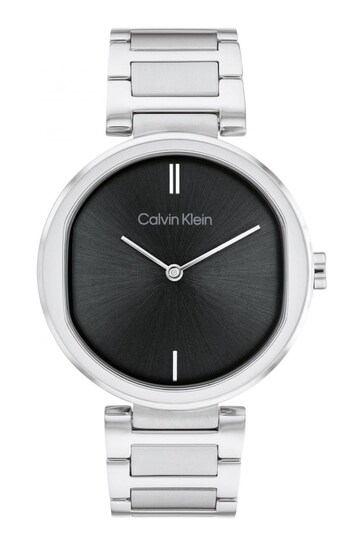 Calvin Klein Ladies Silver Tone Sensation Watch