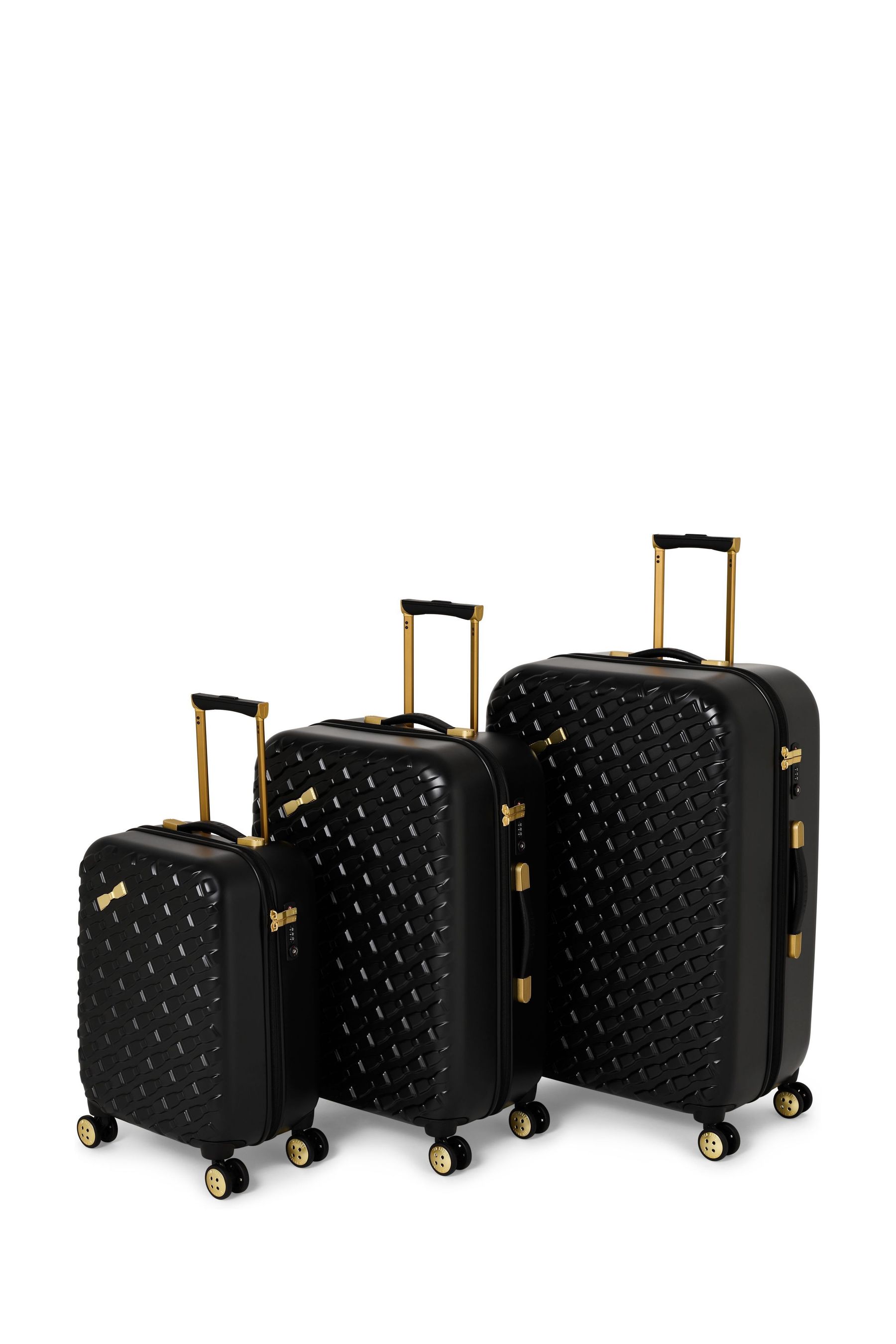 Buy Ted Baker Black Belle Medium Suitcase from Next United Arab Emirates