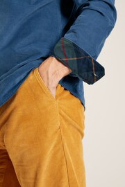 Joules Miller Blue Corduroy Shirt - Image 6 of 8
