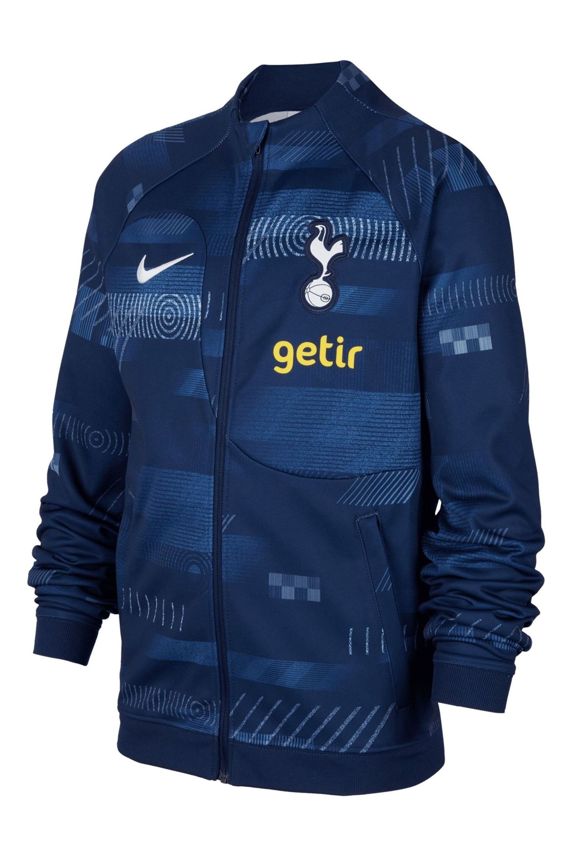 Nike Dark Blue Tottenham Hotspur Academy Pro Anthem Jacket Kids - Image 2 of 3