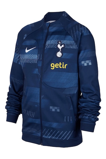 Nike Dark Blue Tottenham Hotspur Academy Pro Anthem Jacket Kids