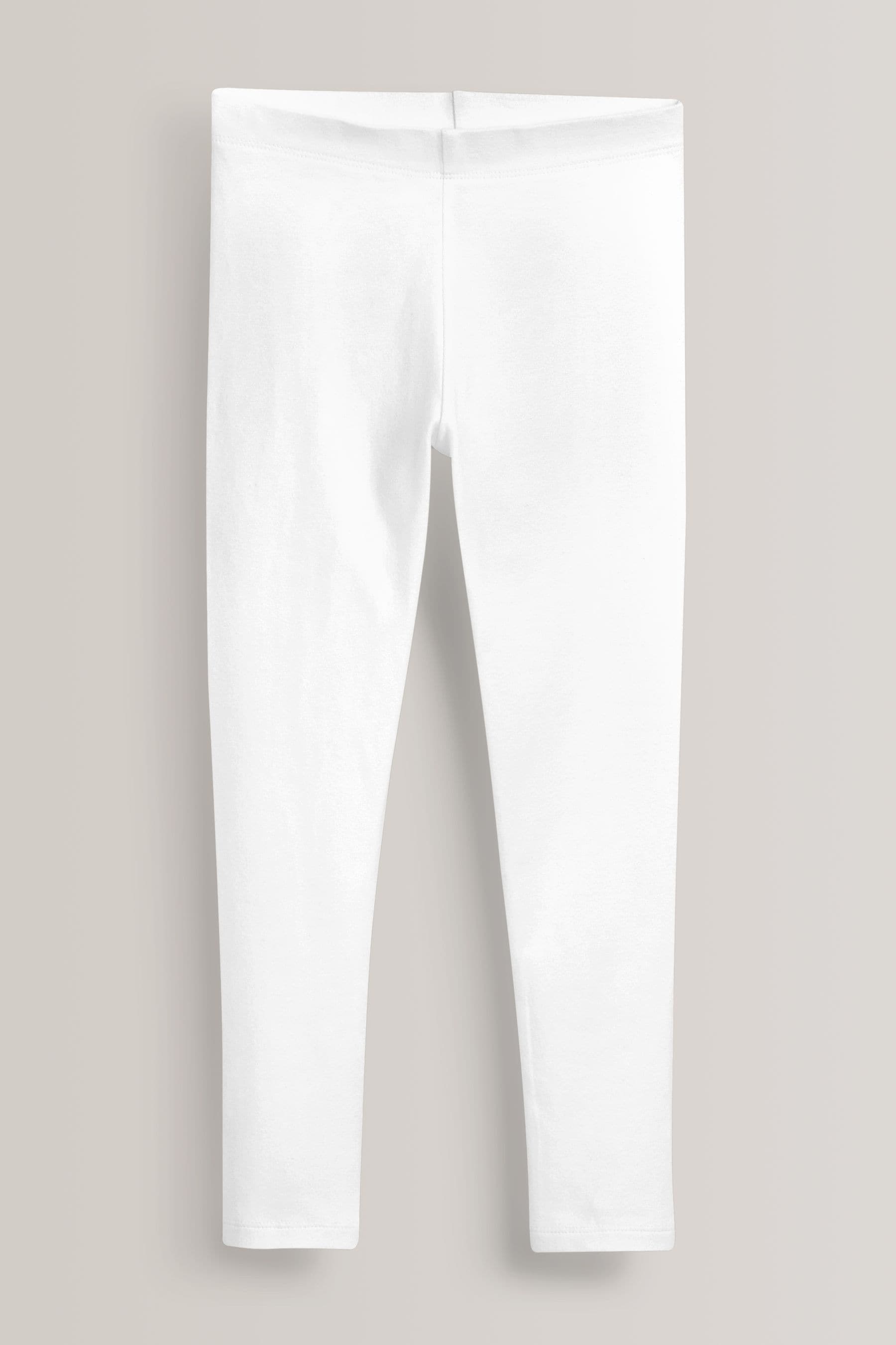 Buy White Regular Fit Leggings 3 16yrs from the Next UK online shop