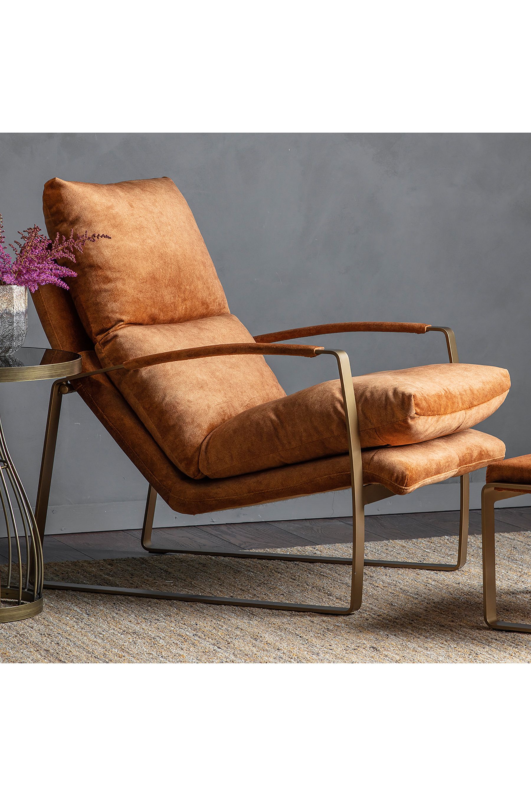 Fabien lounger ochre best sale