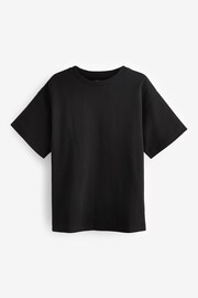 Black Heavyweight Oversized T-Shirt (3-16yrs) - Image 1 of 3