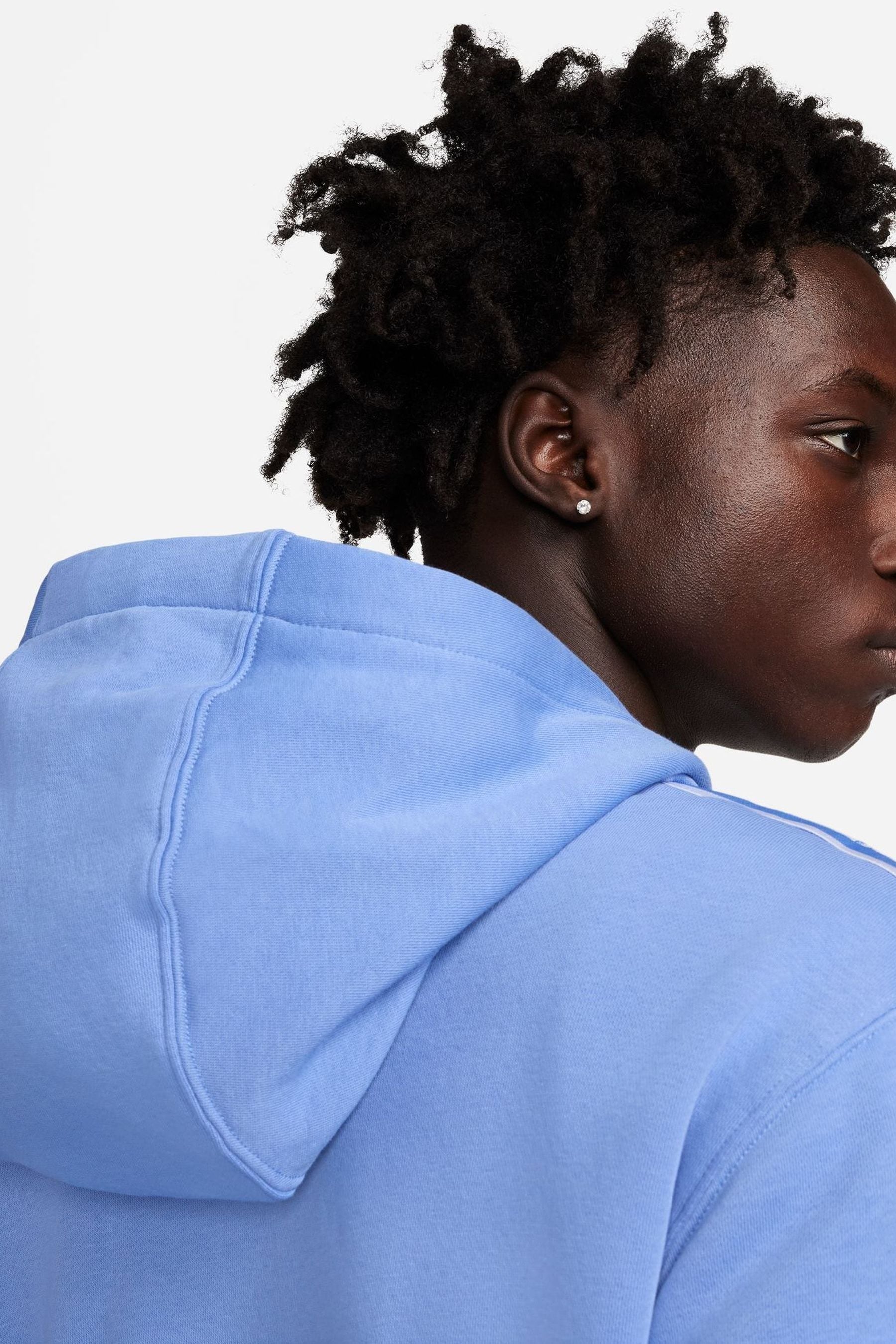 Light blue tracksuit mens top