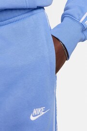 Nike Light Blue Club Fleece Hooded Tracksuit - Image 7 of 10