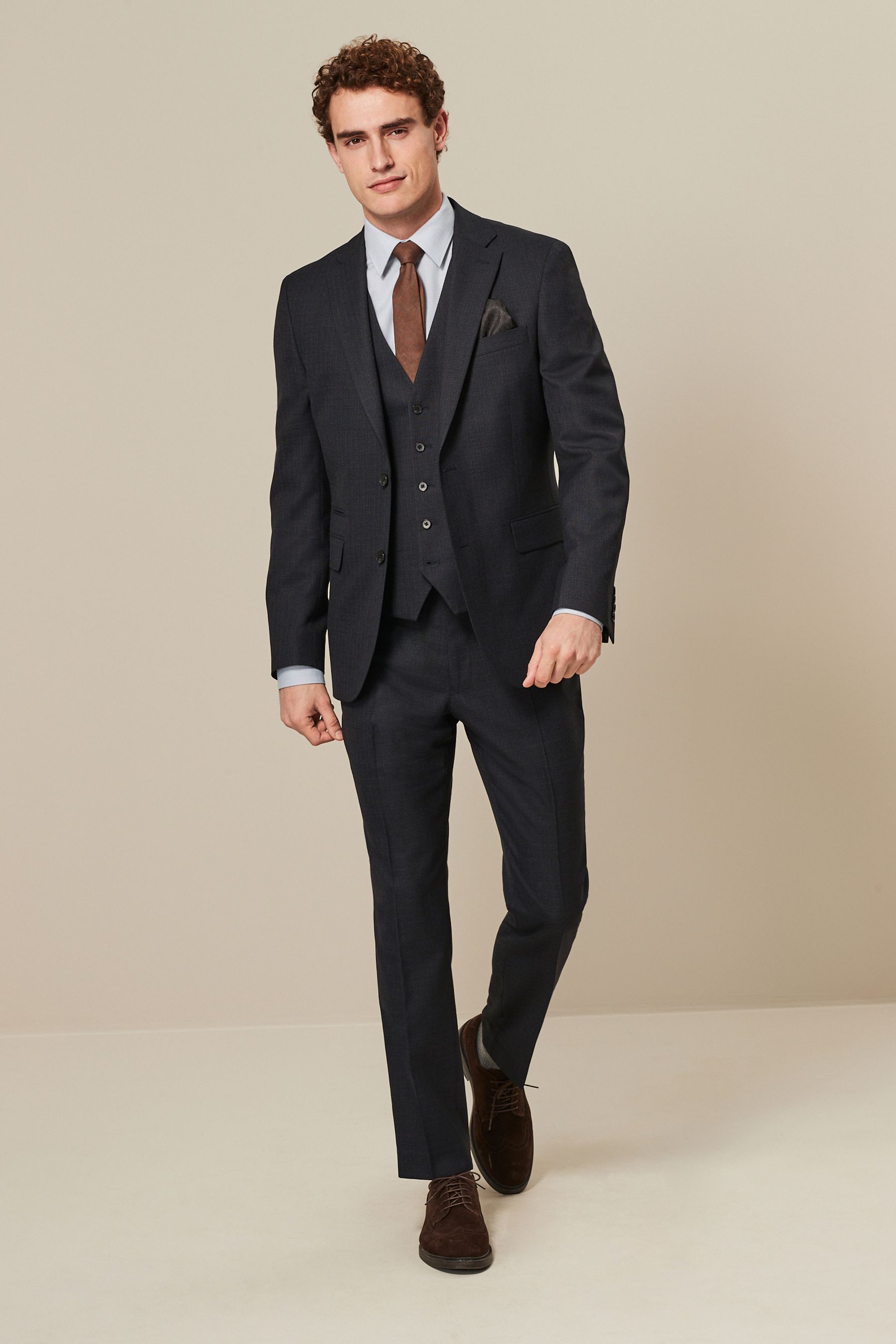Next black suit slim fit on sale