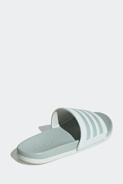 adidas Green Adult Sportswear Adilette Comfort Slides - Image 3 of 10