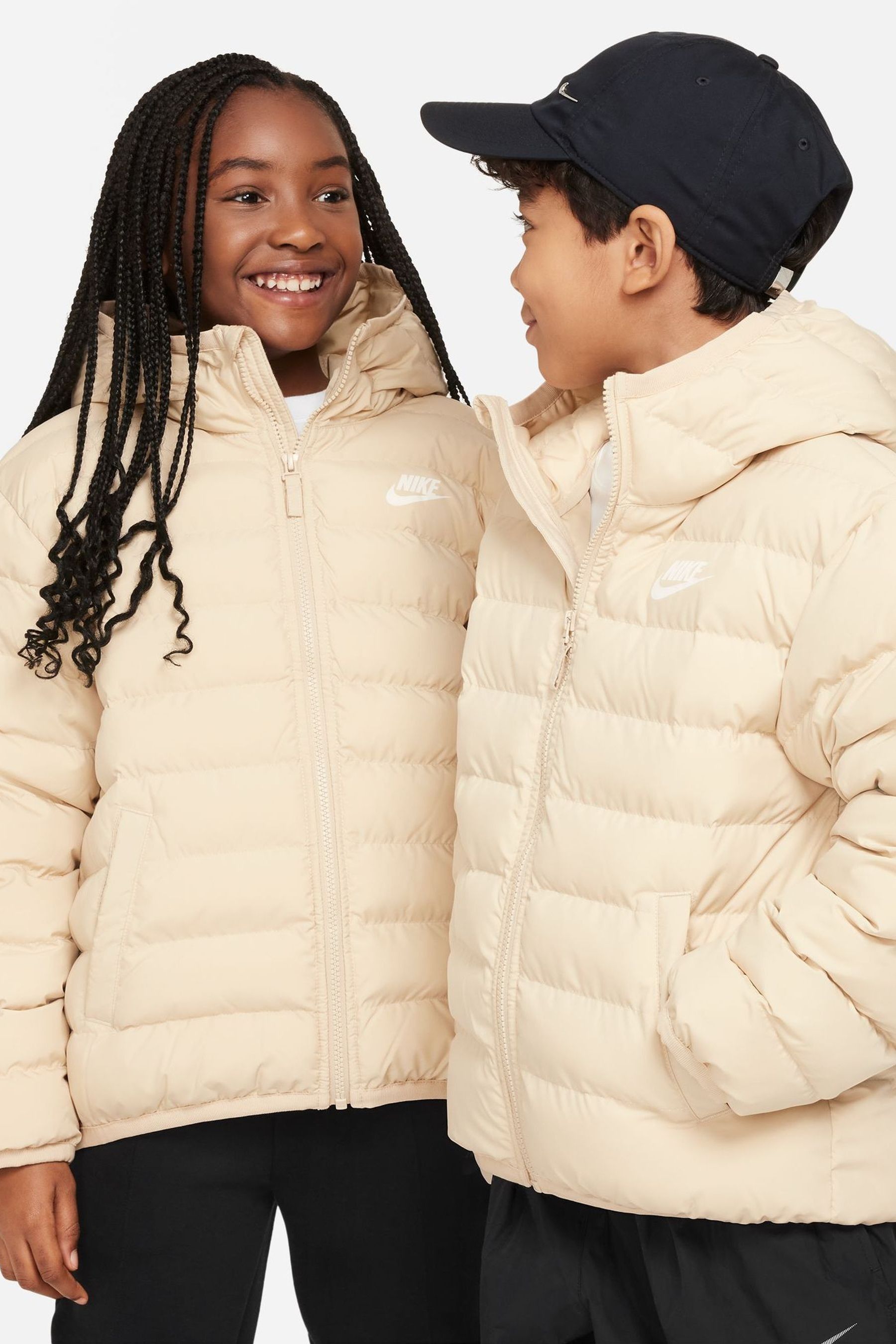 Buy Nike Neutral Synthetic Fill Jacket from the Next UK online shop