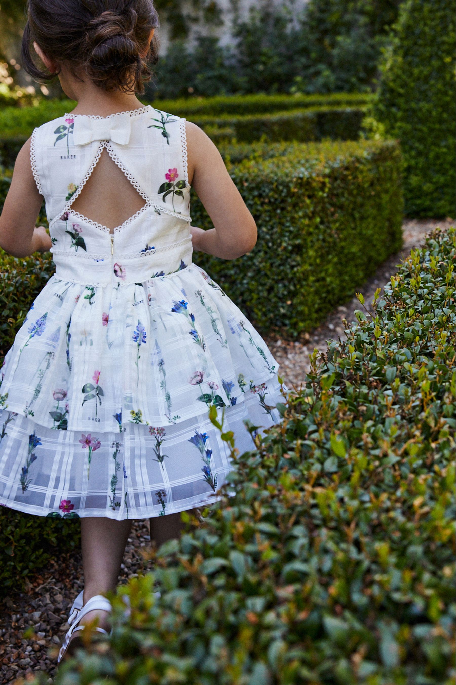 Buy Baker by Ted Baker Floral Burnout Dress from Next United Arab Emirates