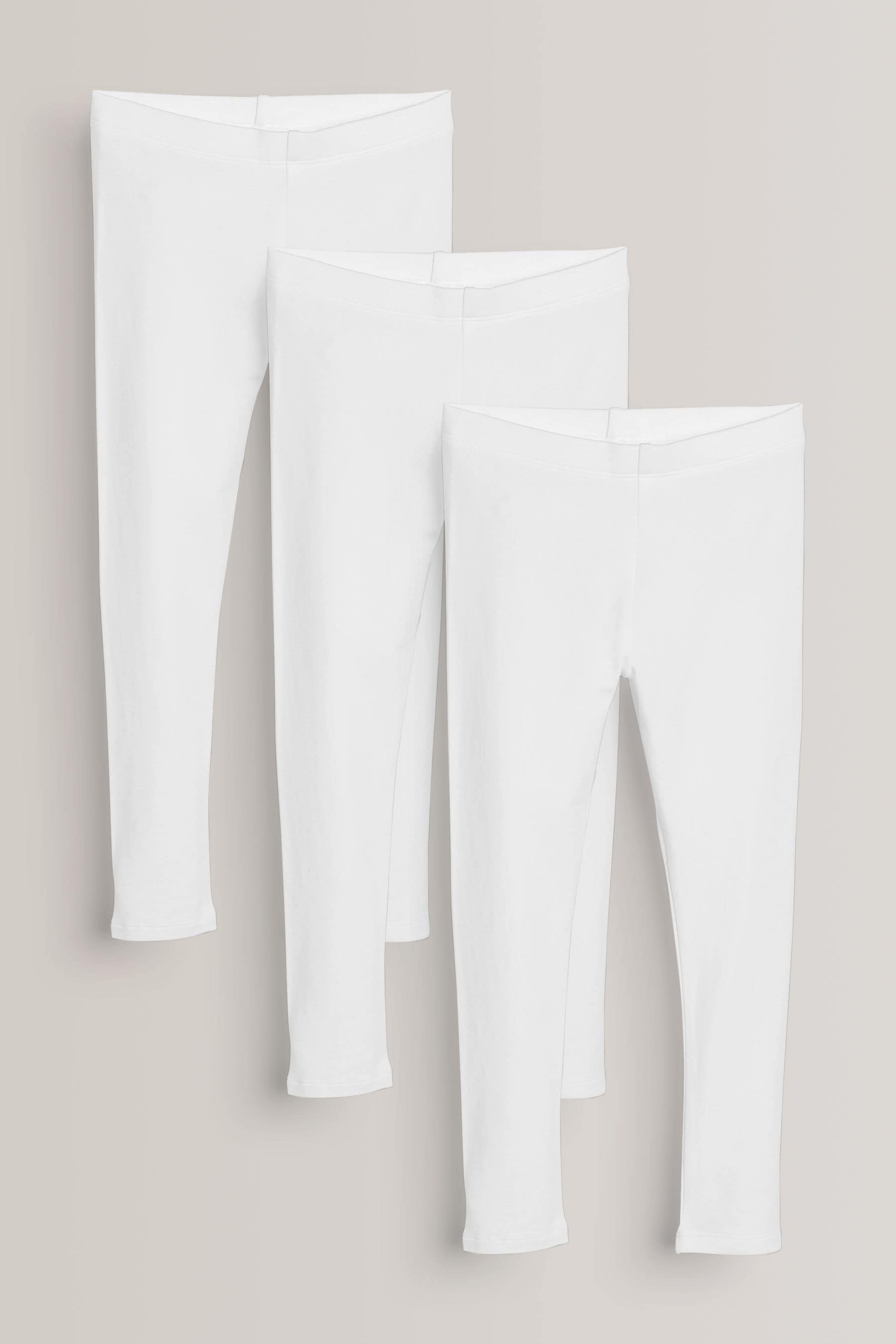 Little girls white leggings shop