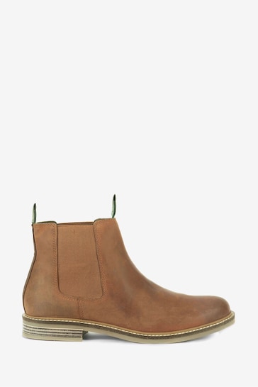 Barbour® Dark Tan Farsley Chelsea Boots