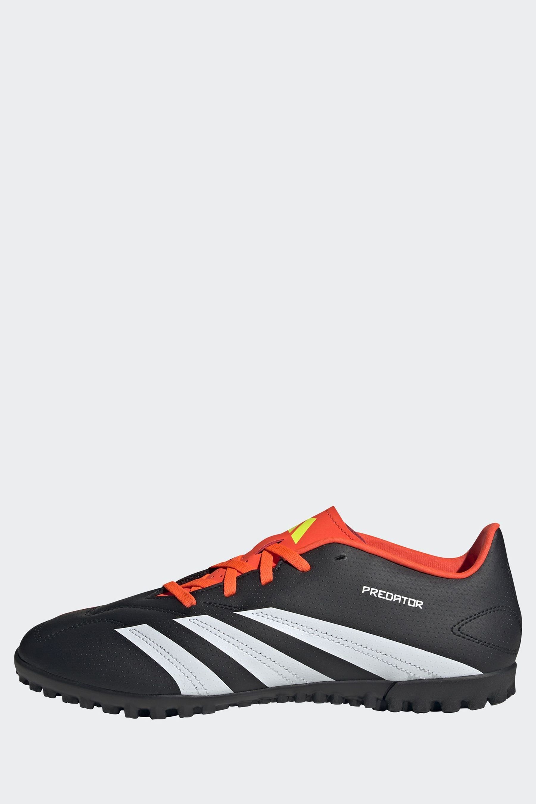 adidas Black Predator 24 Club Turf Boots