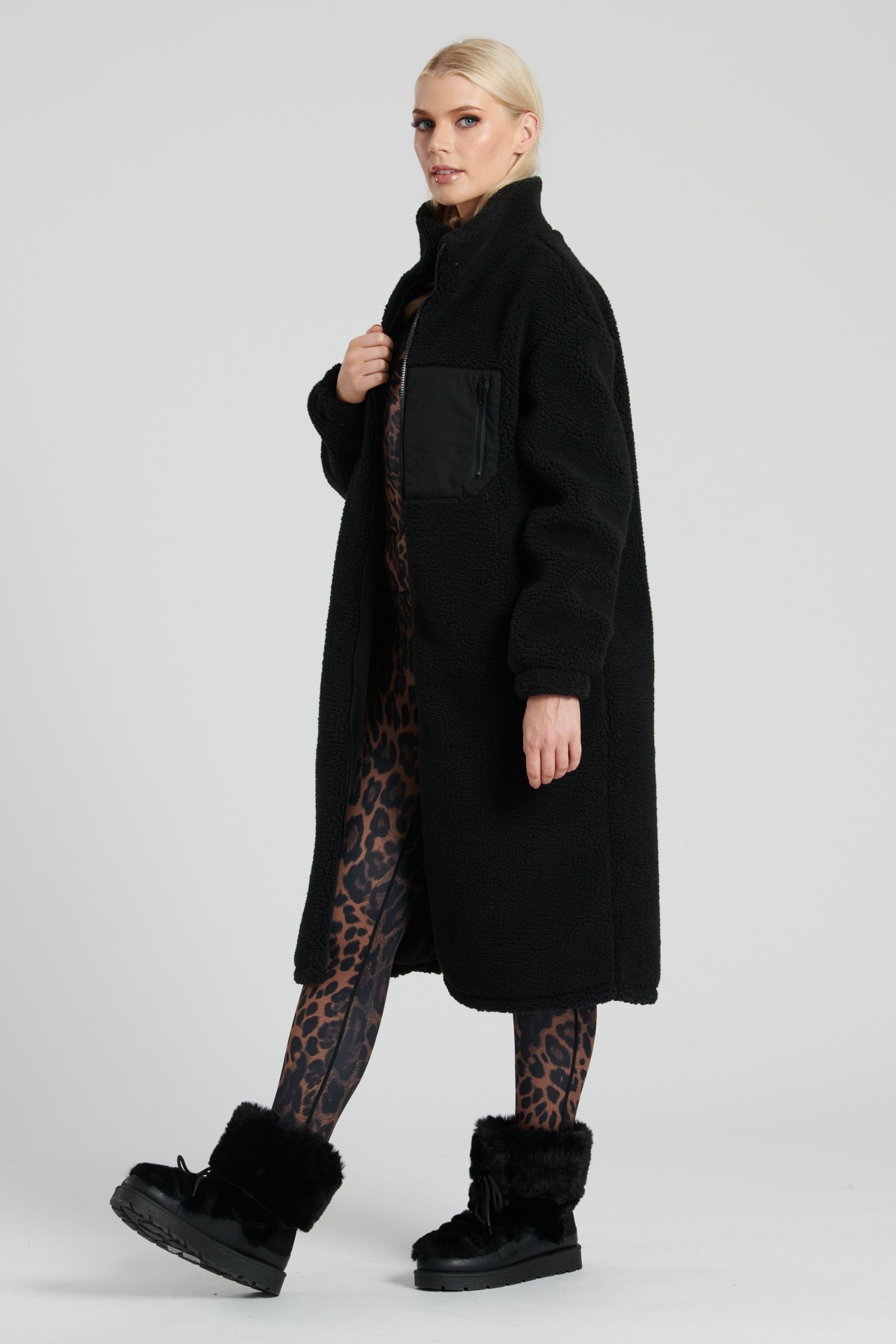 Borg online midi coat