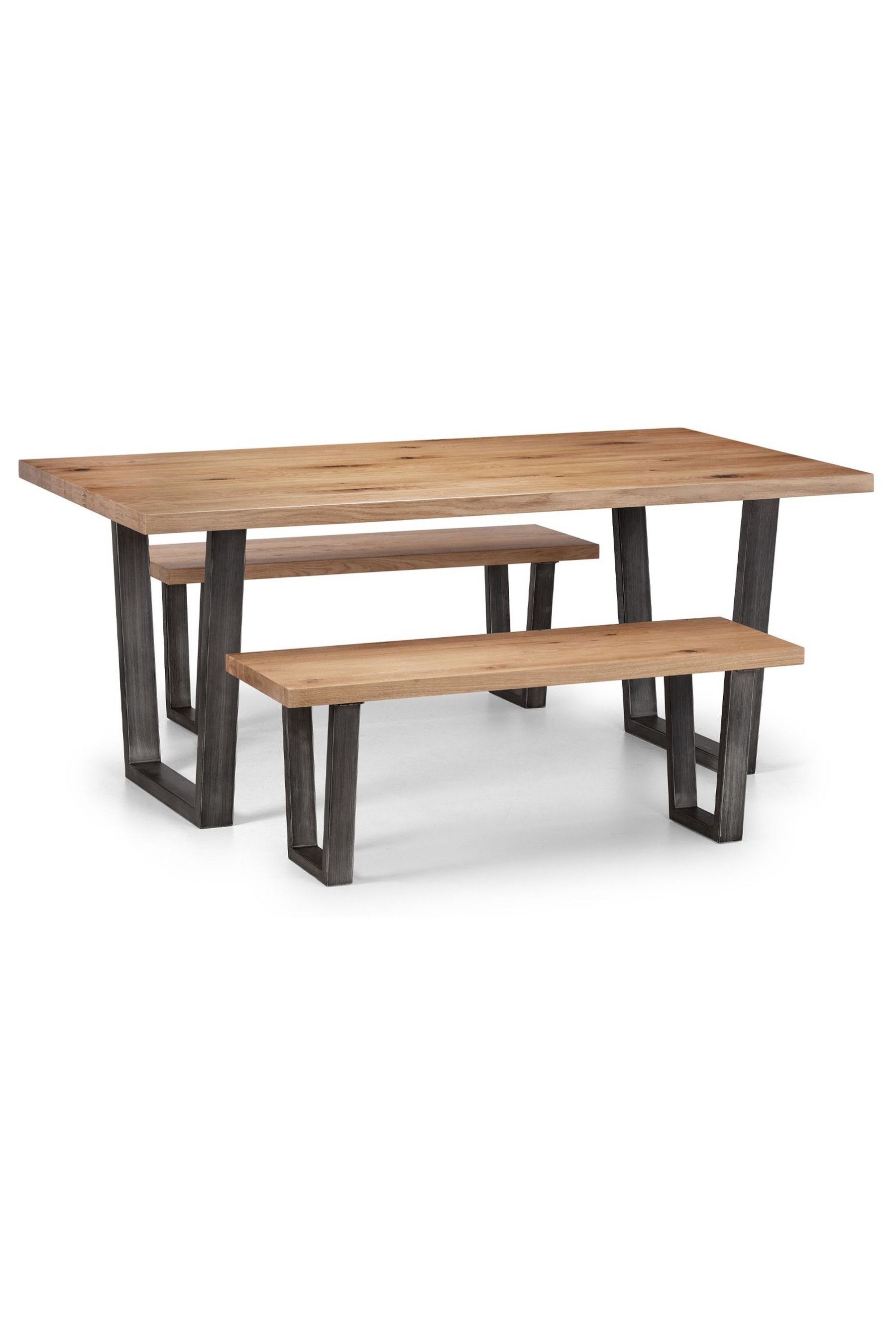 Julian Bowen Oak Brooklyn Oak Bench