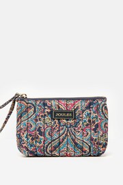 Joules Daphne Navy Paisley Wrist Purse - Image 1 of 4