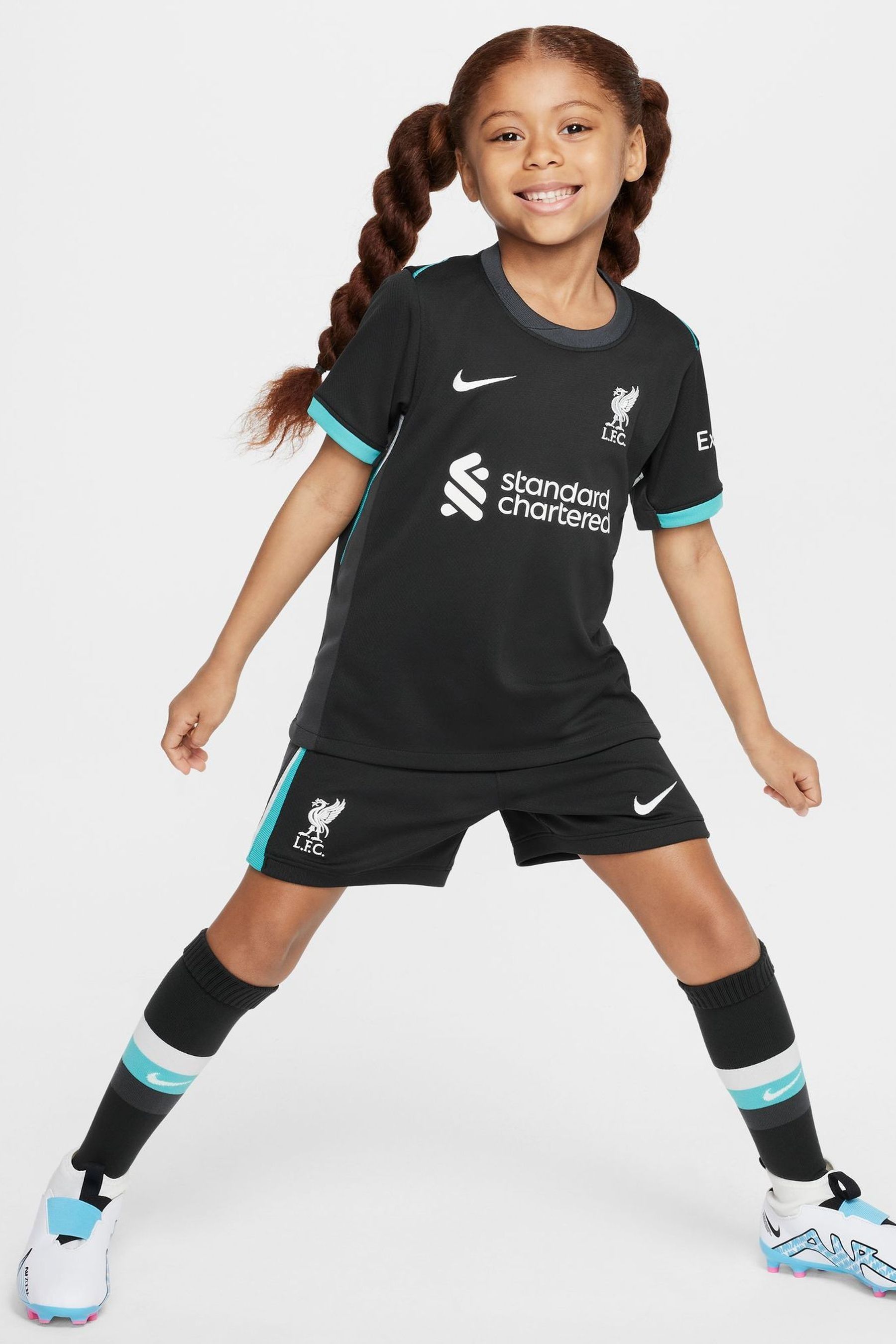 Buy Nike Black Liverpool FC 24 25 Football Kit 3 Piece from Next Finland