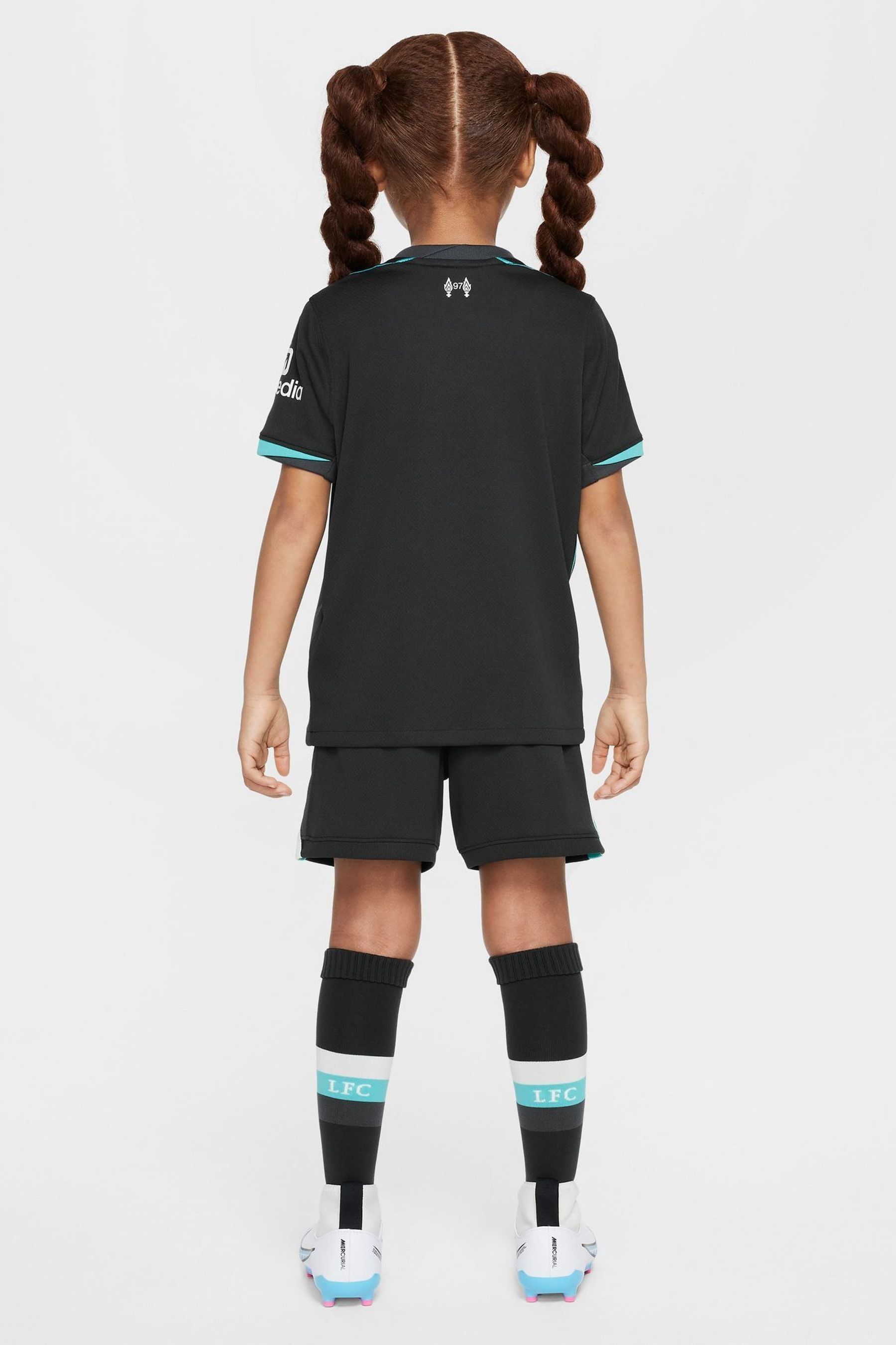 Buy Nike Black Liverpool FC 24 25 Football Kit 3 Piece from the Next UK online shop