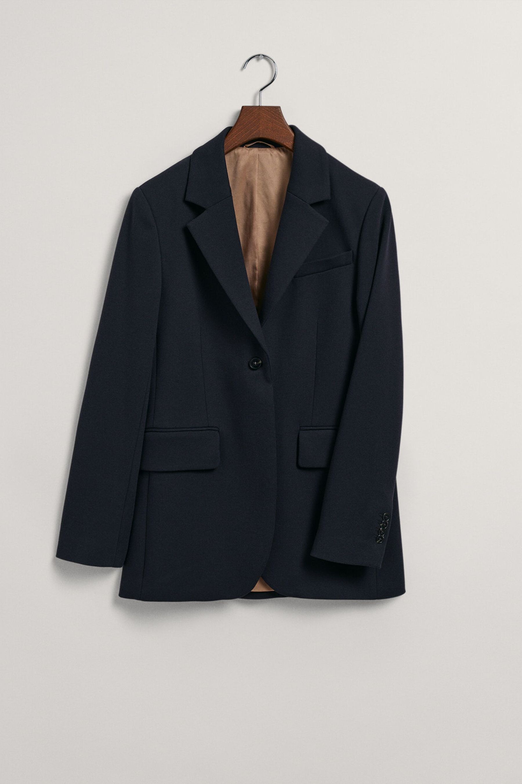 Buy GANT Navy Blue Jersey Blazer from the Next UK online shop