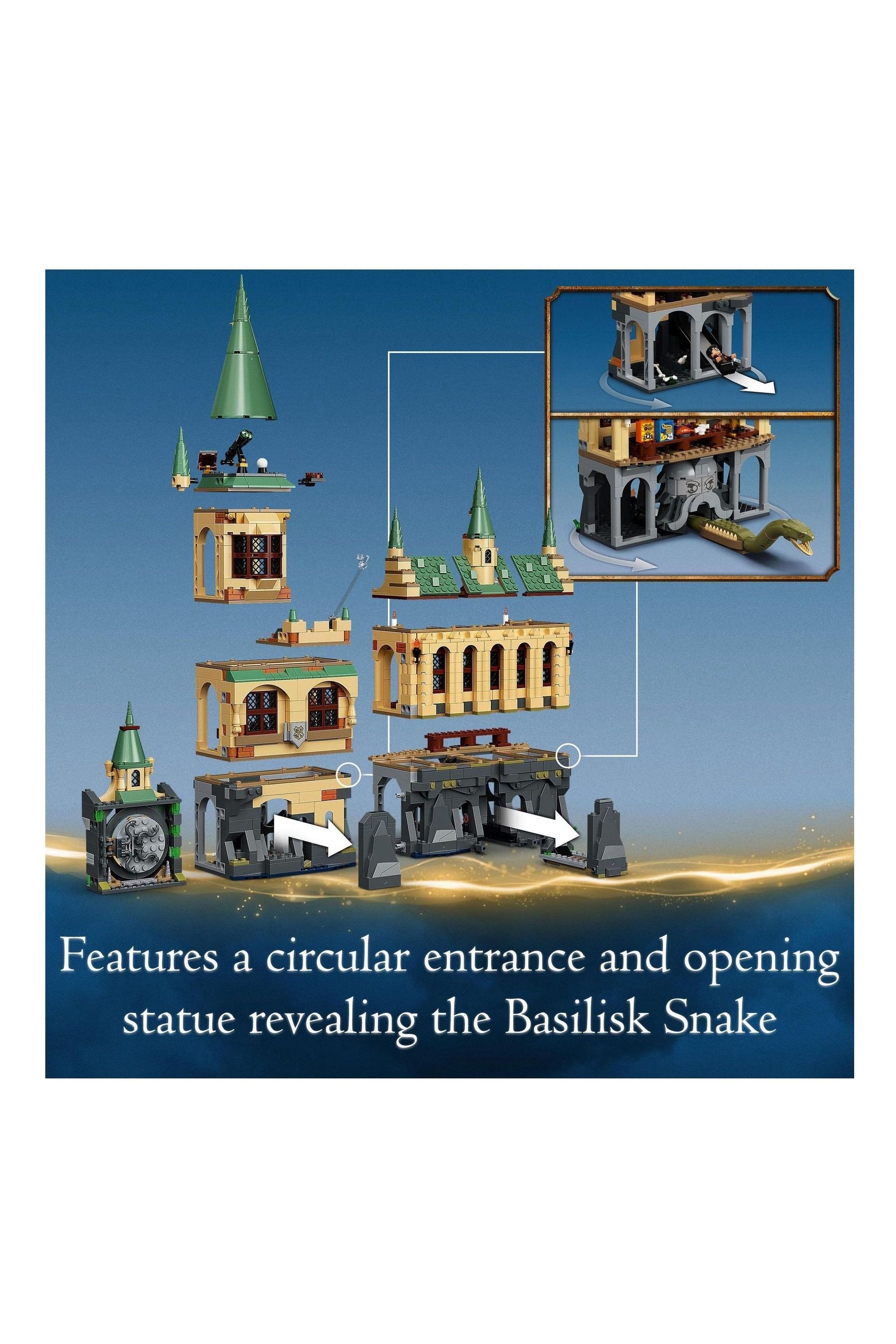 Buy LEGO Harry Potter Hogwarts Chamber of Secrets Set 76389 from