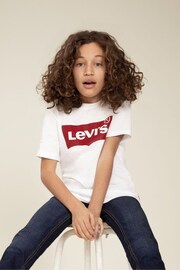 Levi's® White Batwing Kids T-Shirt - Image 1 of 4