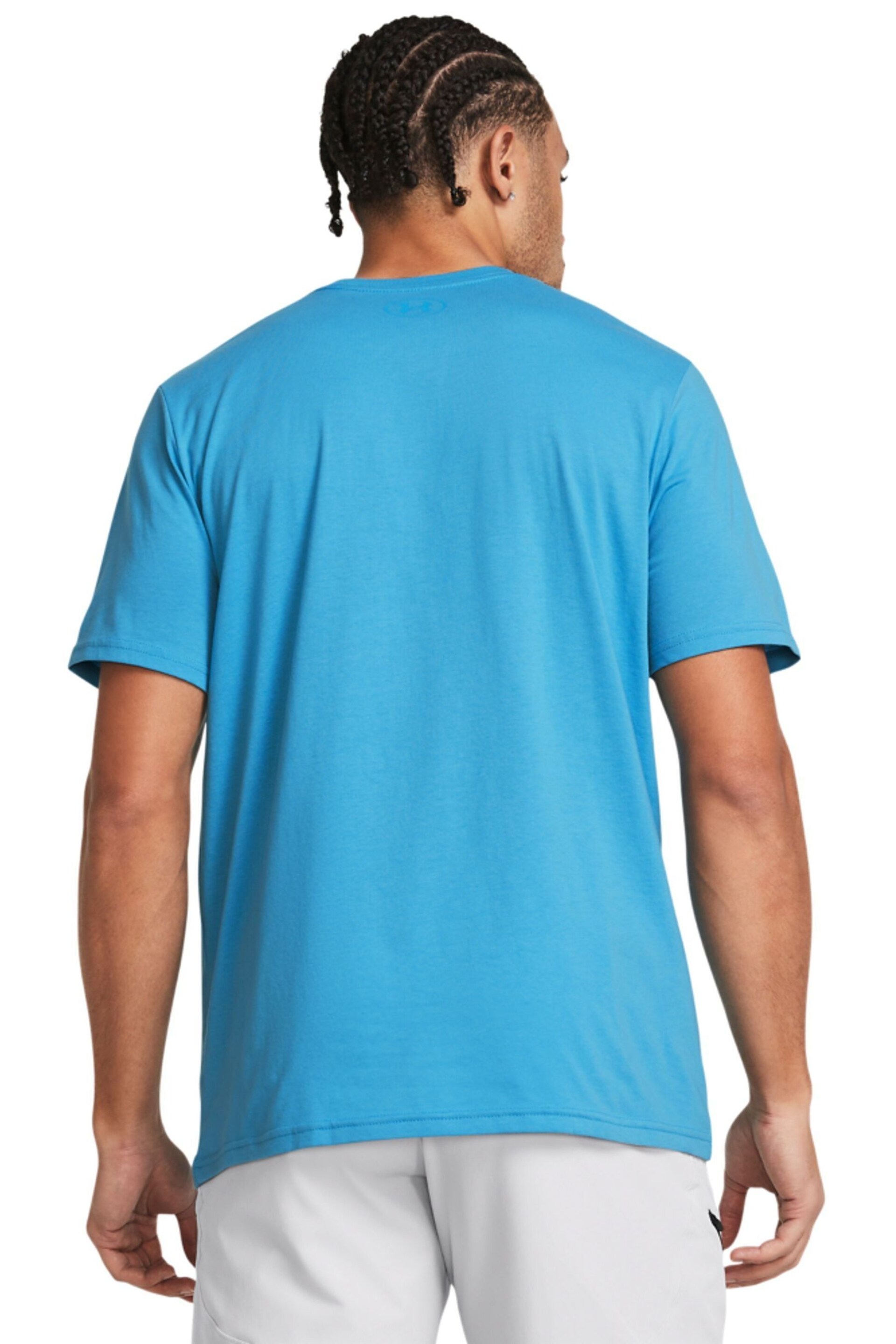 Under Armour Blue Left Chest Short Sleeve T-Shirt - Image 2 of 4