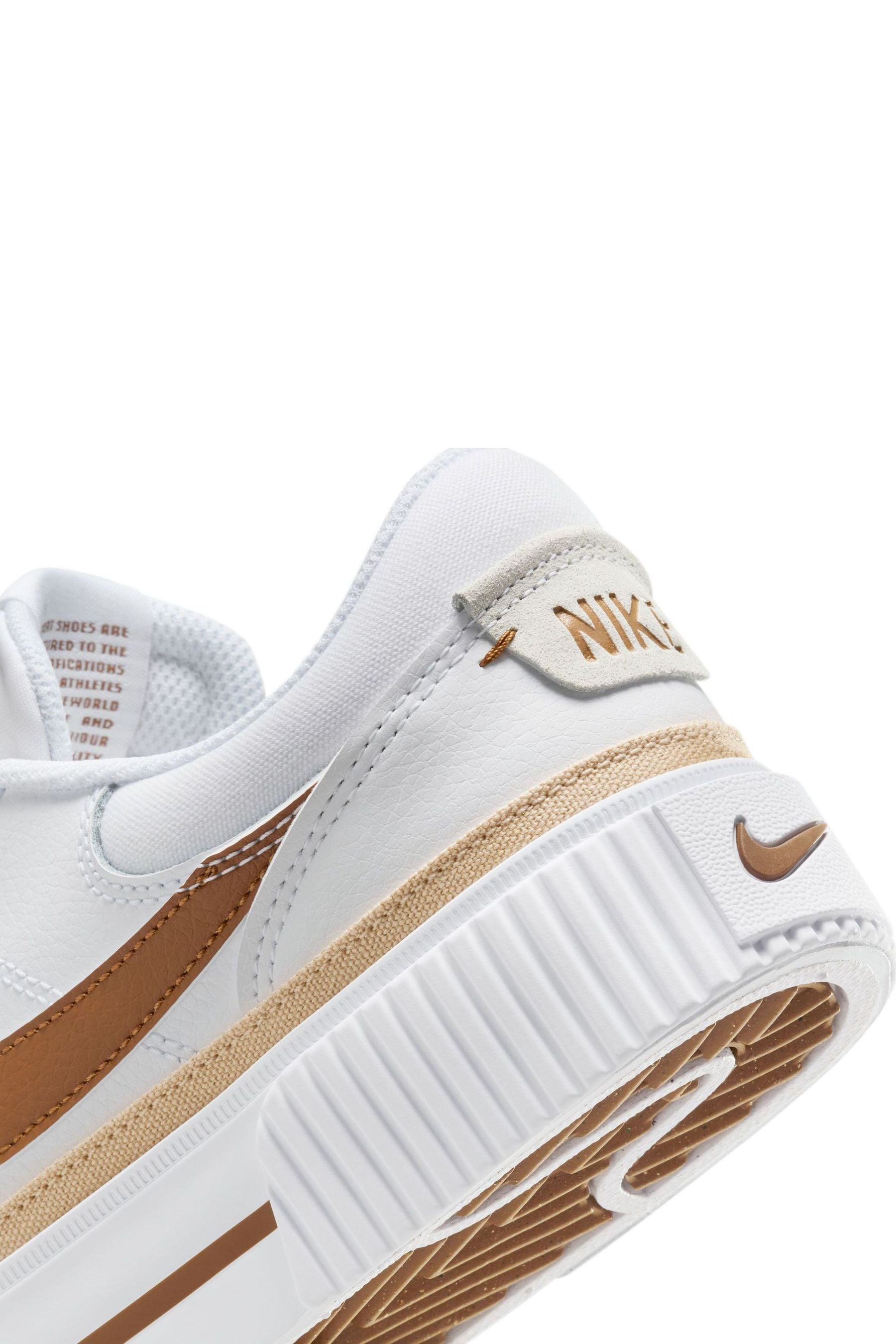 Buy Nike Natural Court Legacy Lift Platform Trainers from the Next UK online shop