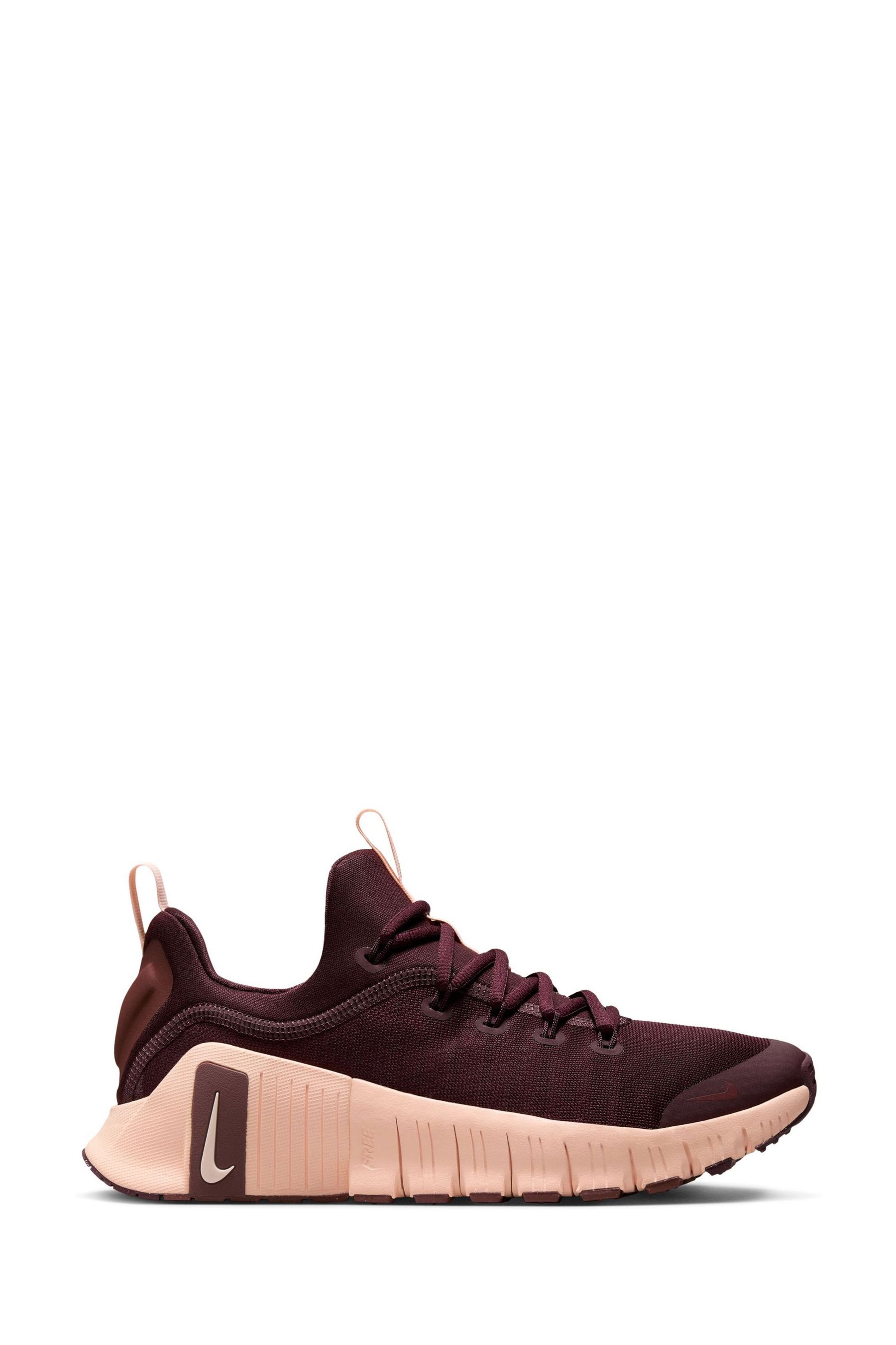 Nike free burgundy outlet