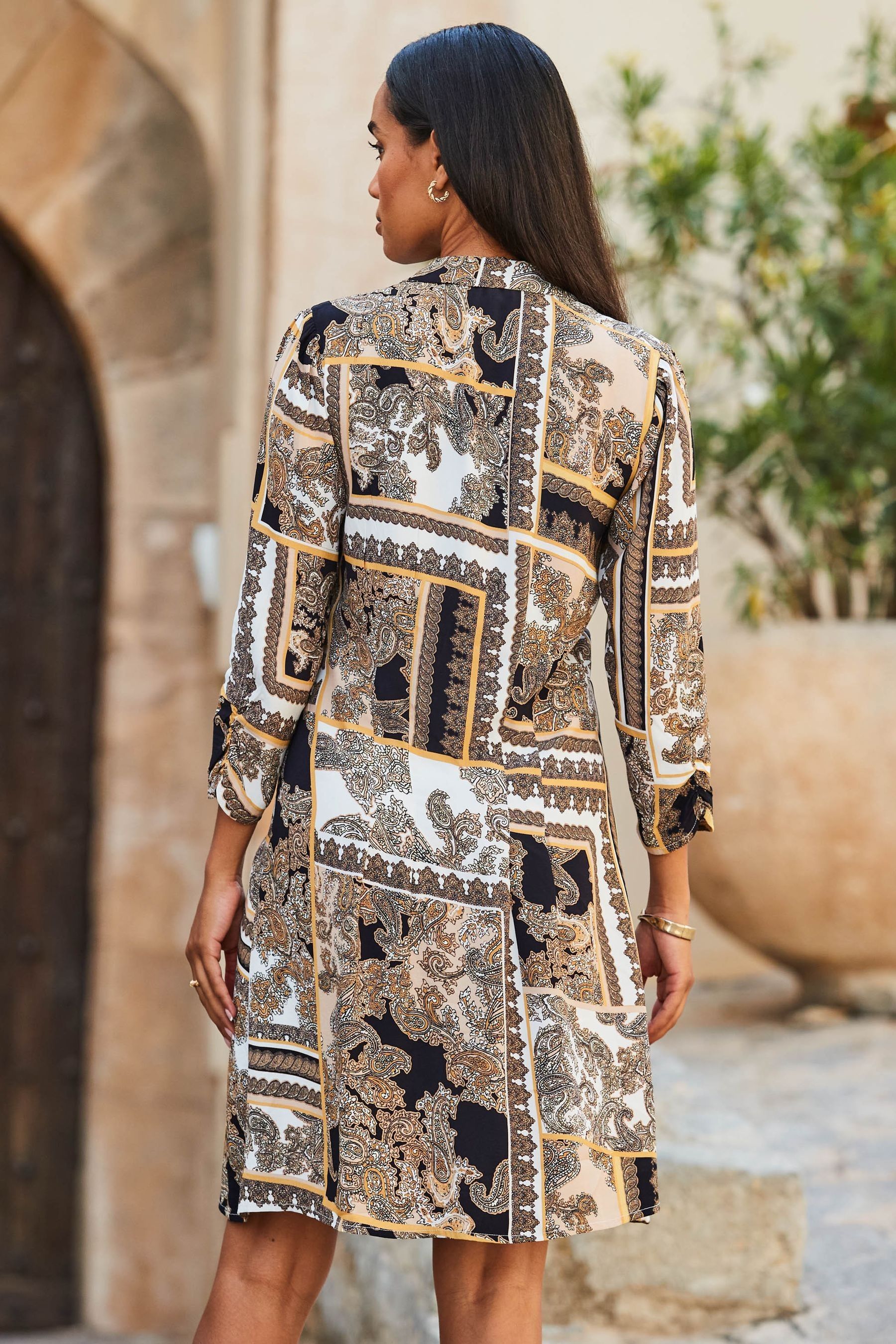 Next scarf hotsell print dress