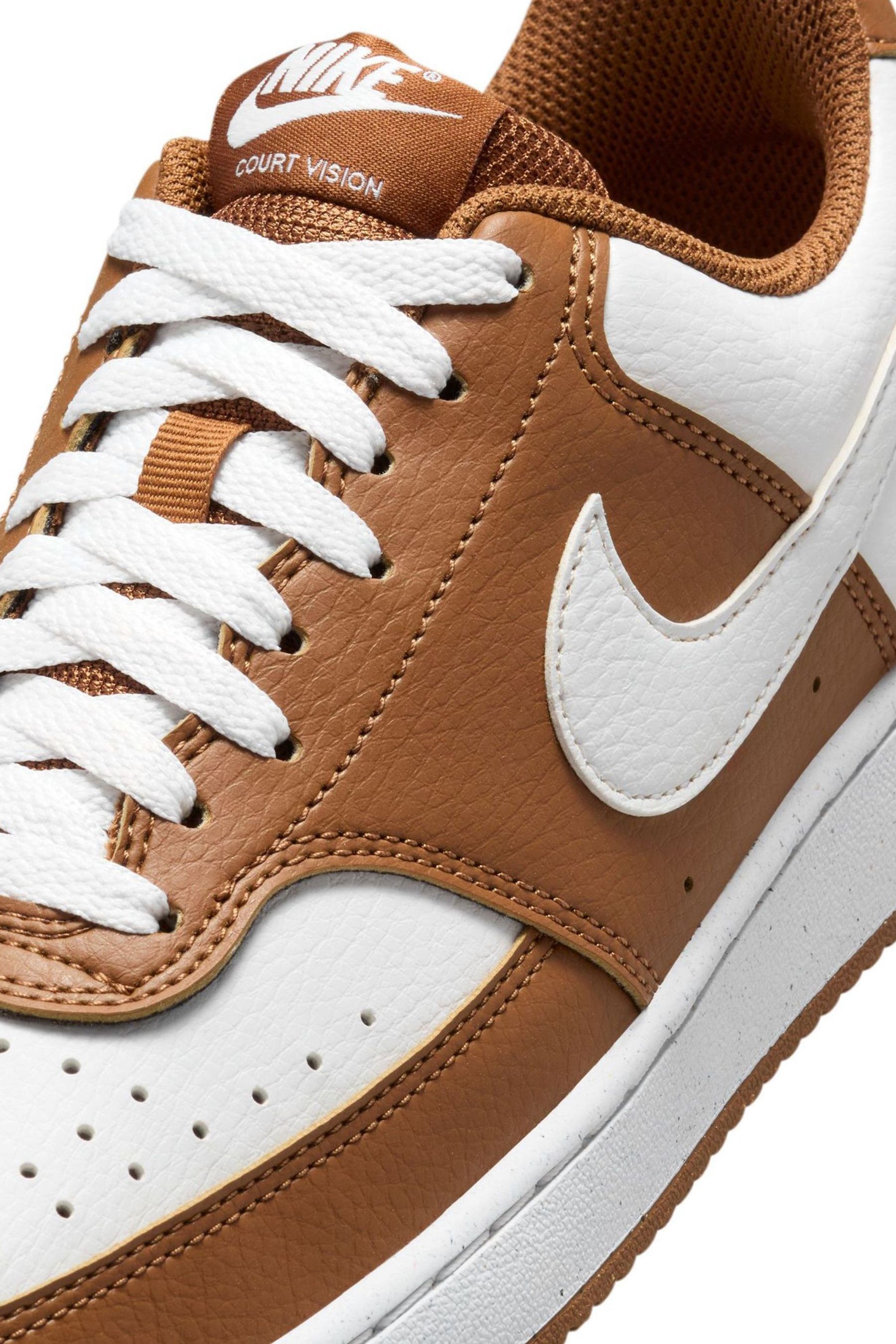 Brown nike trainers sales