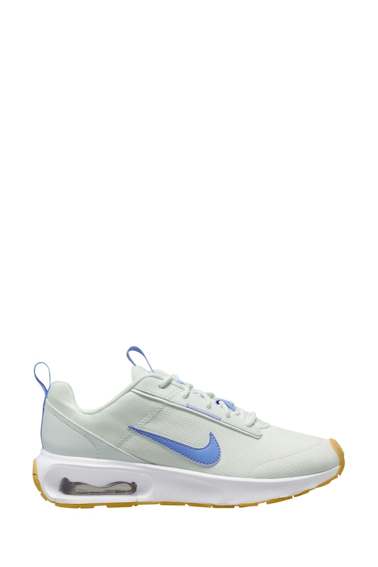 Nike White/Blue Air Max INTRLK Lite Trainers - Image 1 of 9