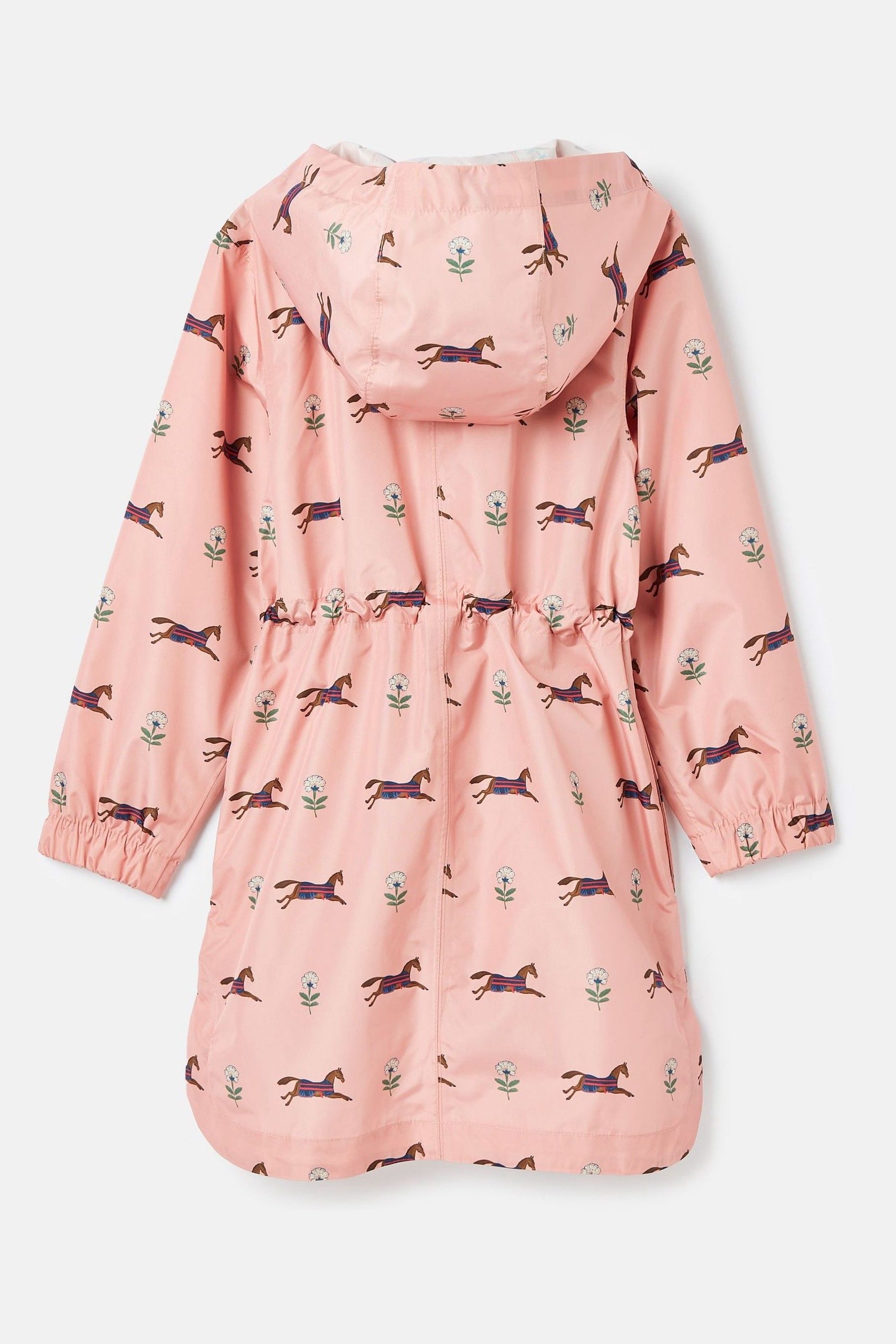 Girls packable raincoat top