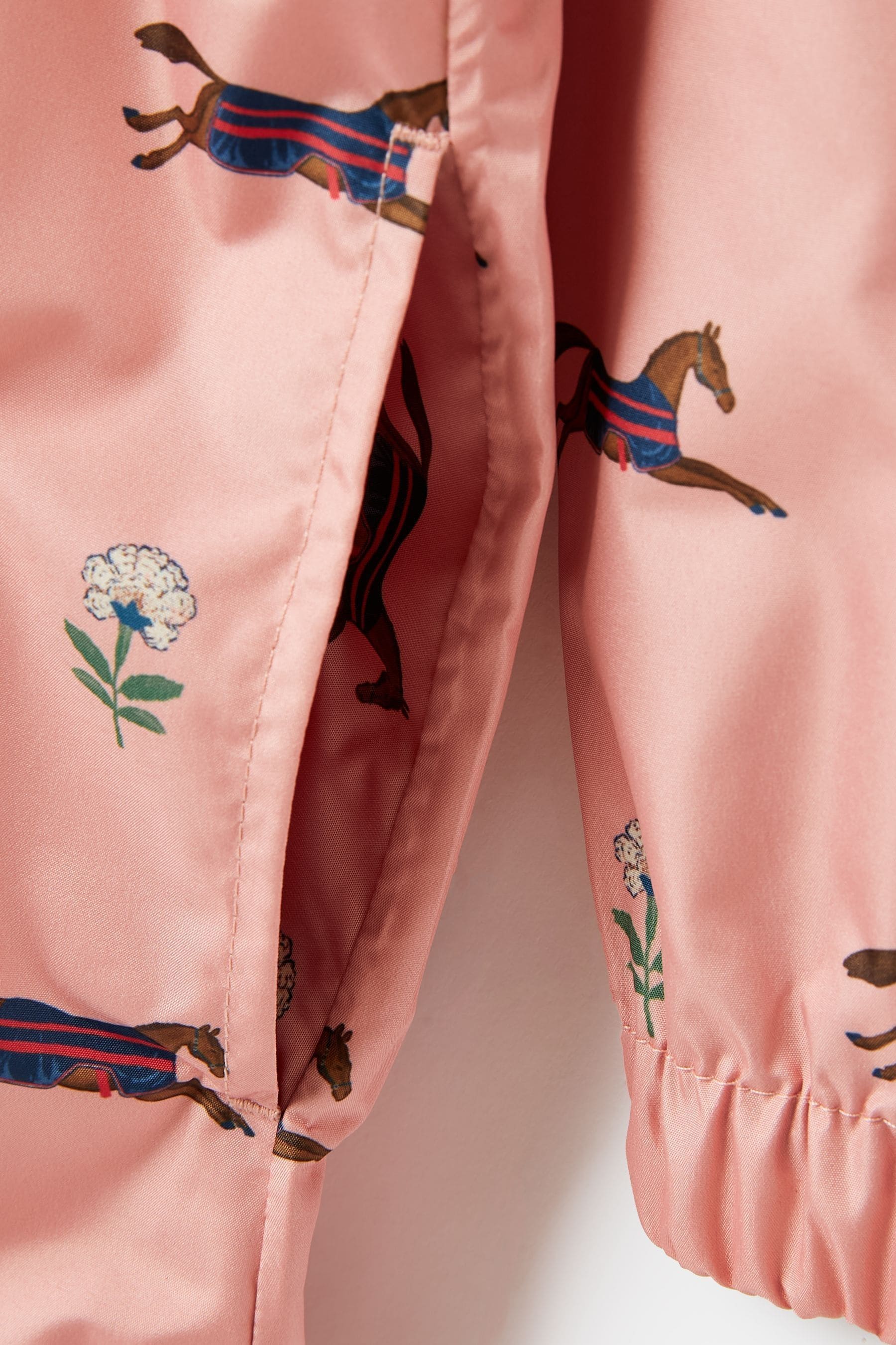 Girls packable raincoat top