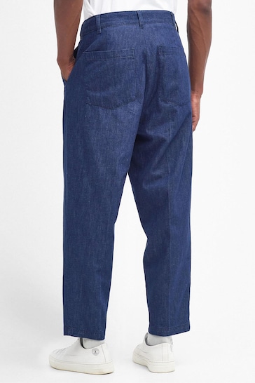Barbour® Navy Orchard Pinnacle Tapered Fit Trousers