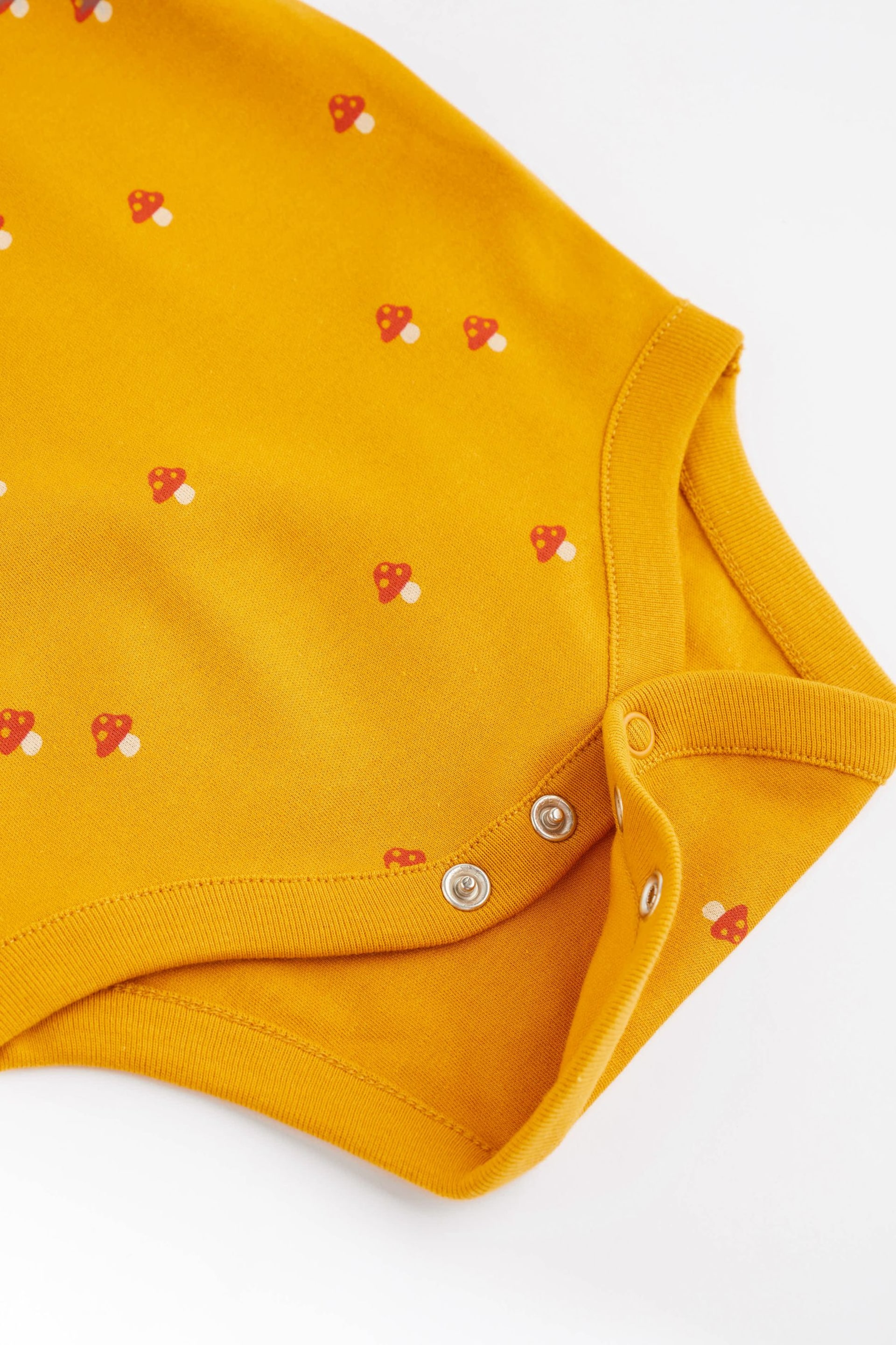Multi Print Baby Short Sleeve Bodysuits 4 Pack - Image 6 of 6
