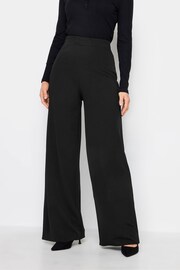 Long Tall Sally Black Scuba Trousers - Image 1 of 1