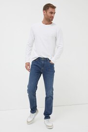 FatFace Indigo Blue Slim Fit Jeans - Image 3 of 6