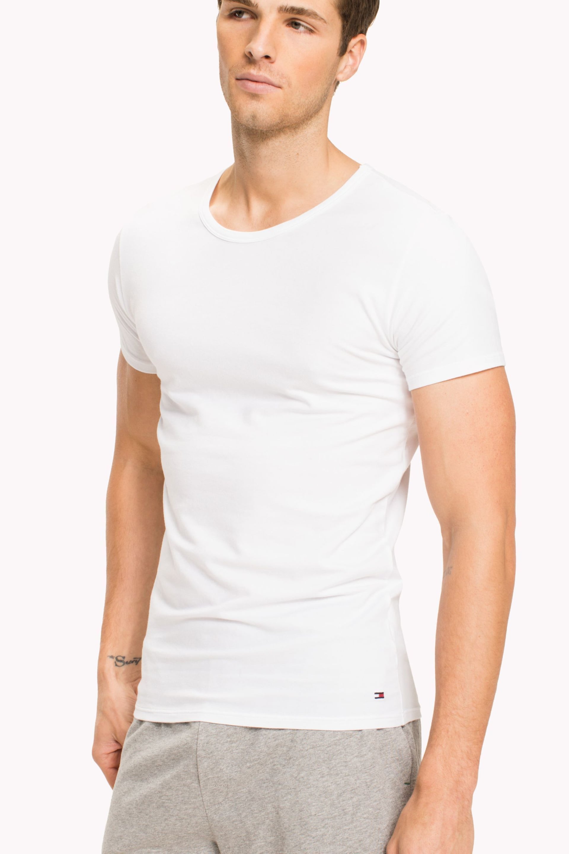 Tommy Hilfiger Premium Lounge T-Shirts 3 Pack - Image 3 of 5