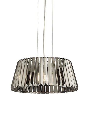 Searchlight Chrome Heath 5Lt Pendant Ceiling Light