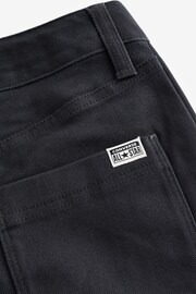 Converse Black Slim Fit Twill Trousers - Image 3 of 4