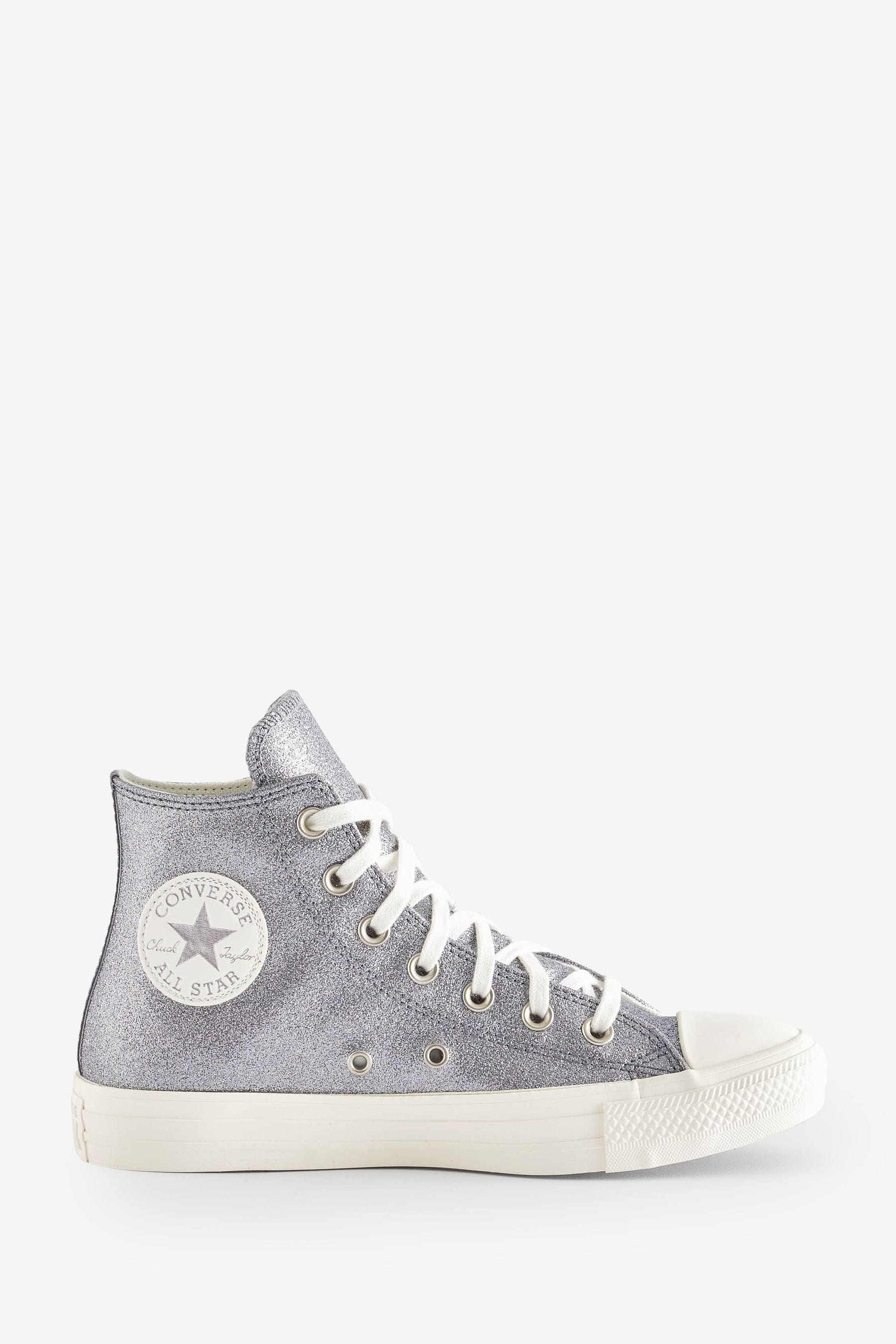 Womens silver converse deals uk