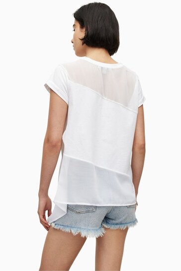 AllSaints White Zala Top