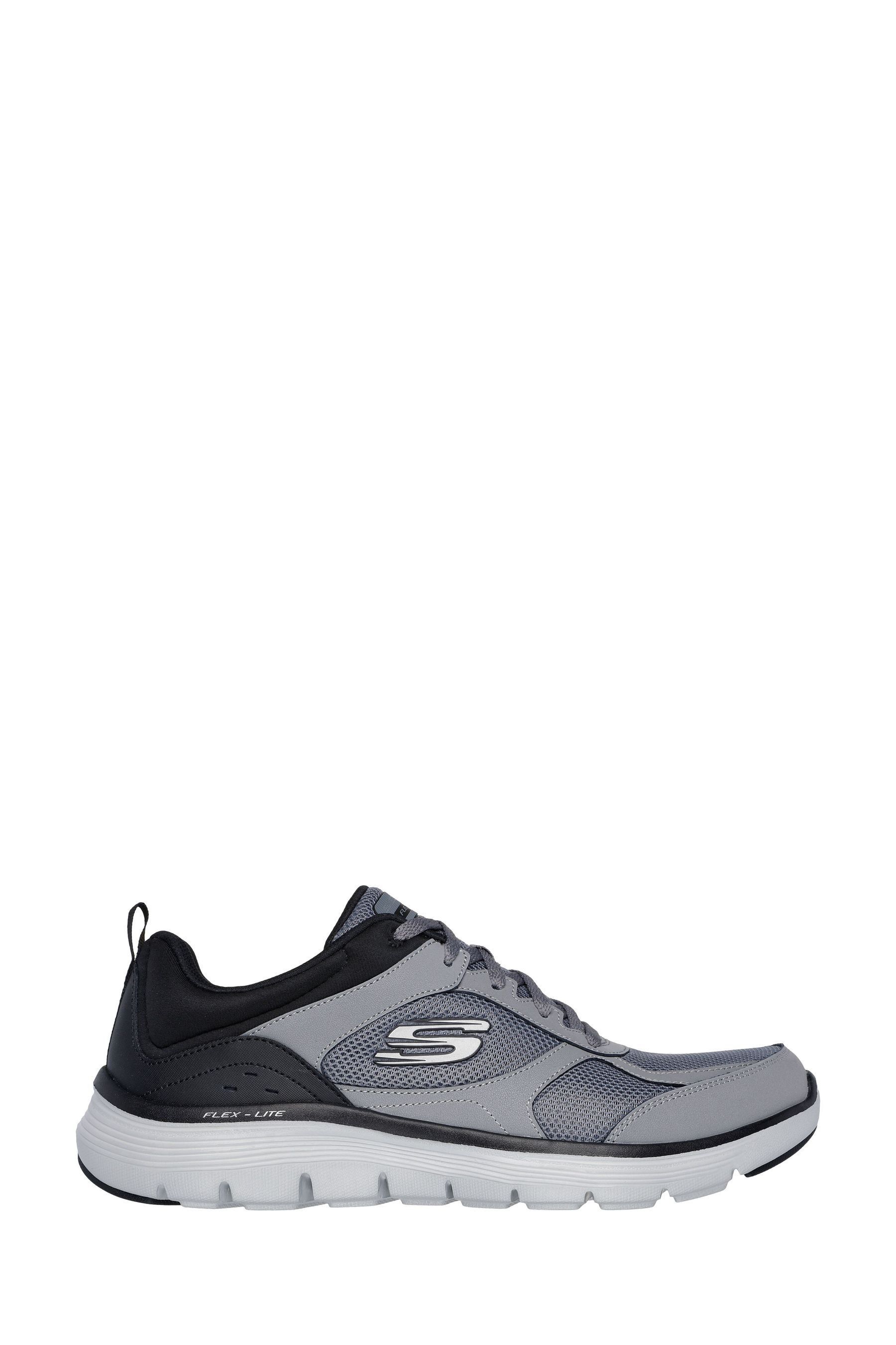 Buy Skechers Grey Black Flex Advantage Mens 5.0 Trainers from the Next UK online shop