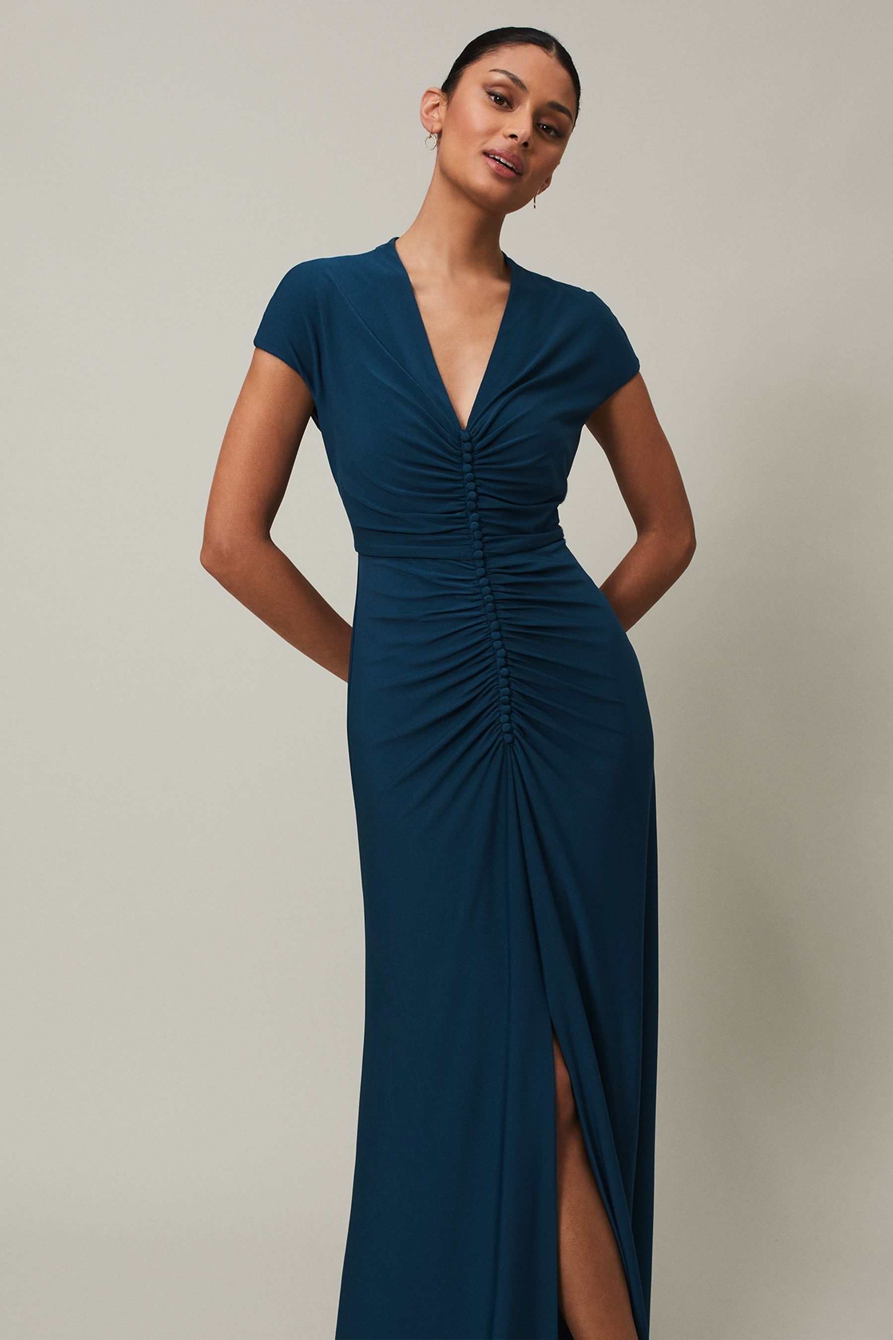 Phase eight on sale rosetta ruched dress