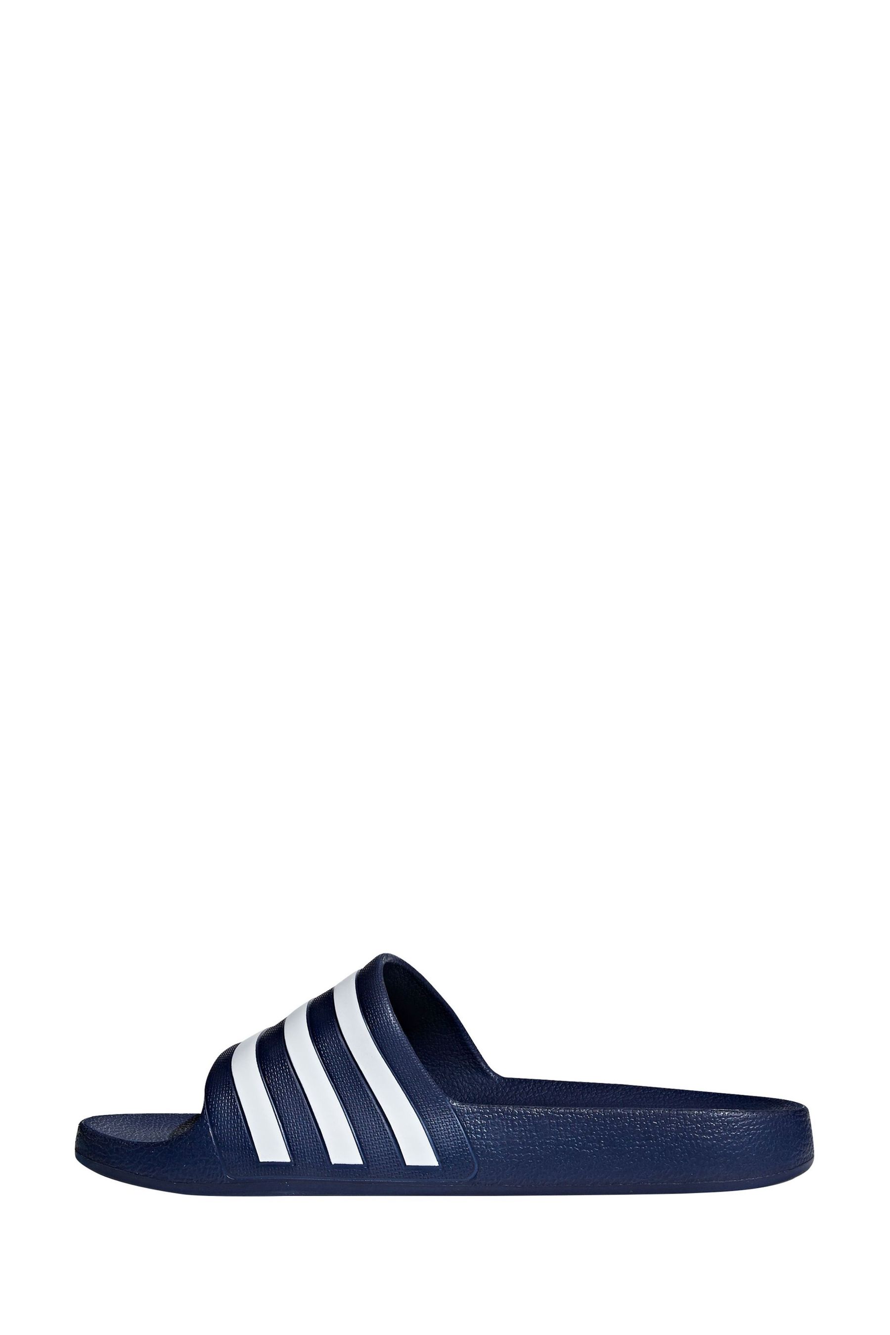 Navy on sale adidas sliders