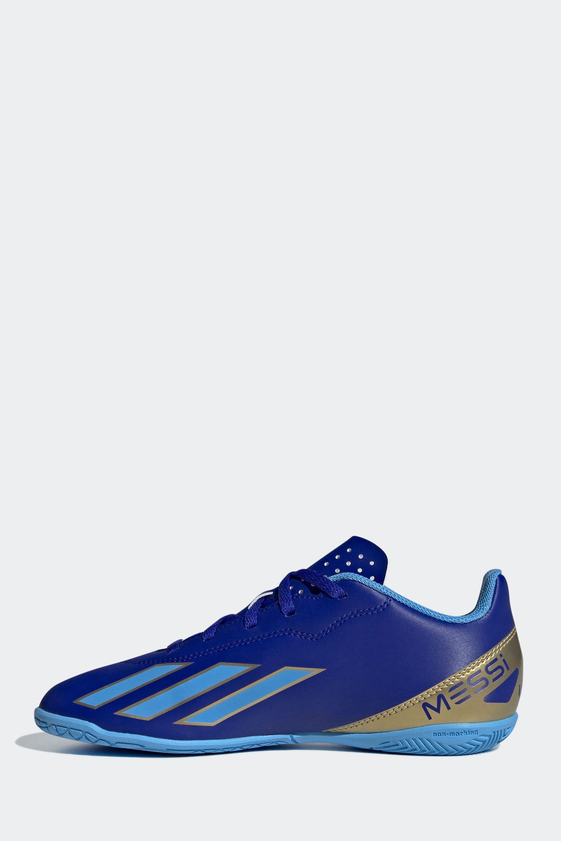 Buy adidas Bright Blue Football Bright Blue Messi Crazy Fast Performance Boots from Next Luxembourg