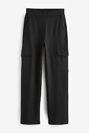 Black Ponte Utility Cargo Trousers - Image 5 of 6